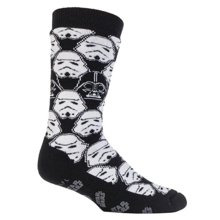 Click to view product details and reviews for Heat Holders Mens Film Tv Themed Thermal Slipper Socks Storm Trooper 6 11.