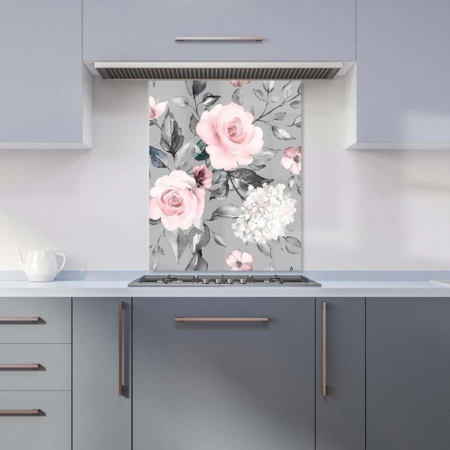 Click to view product details and reviews for Dusty Pink Roses Kitchen Splashback W600mm X H750mm.