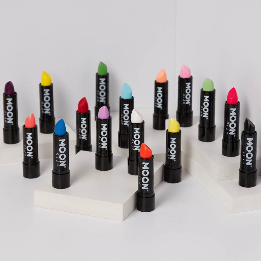 Click to view product details and reviews for Neon Uv Lipstick By Moon Glow Set Of 16.