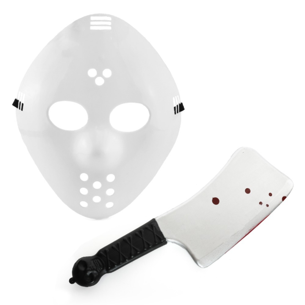 Click to view product details and reviews for Mens Jason Vorhees Hockey Mask Friday The 13th Horror Movie.