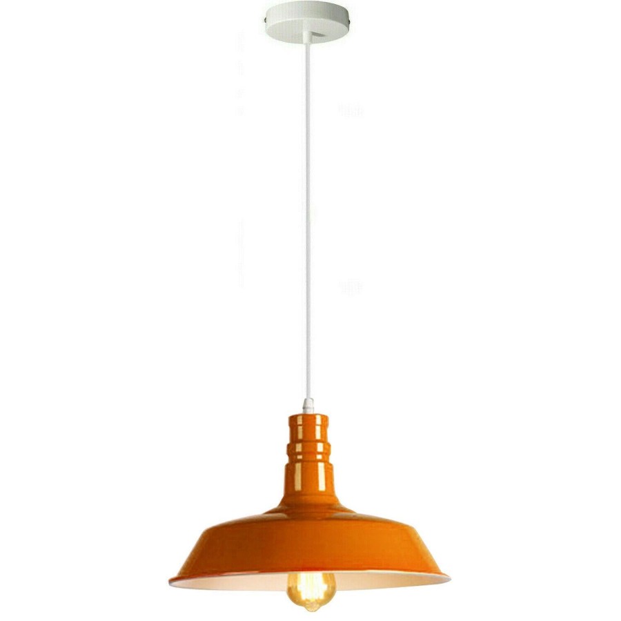 Click to view product details and reviews for Retro Orange Ceiling Wall Lamp Shade Pendant Light4966 Bowl.
