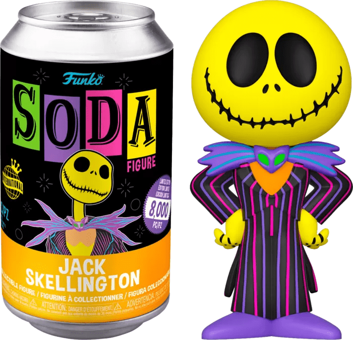 Click to view product details and reviews for Funko Vinyl Soda Figure In Drinks Can Collectible 105cm Jack Skellington Yellow Head.