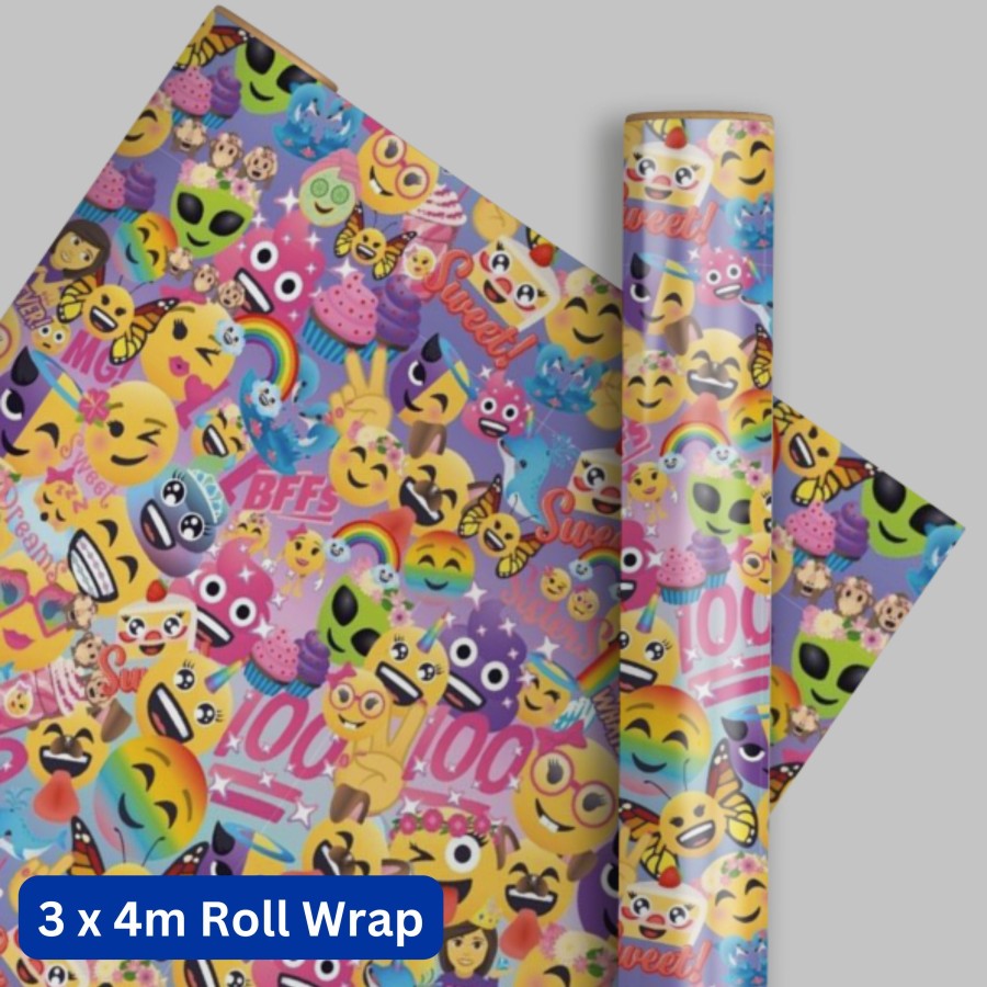 Click to view product details and reviews for Joypixels 4m Roll Wrapping Paper 3 Pack Bundle.