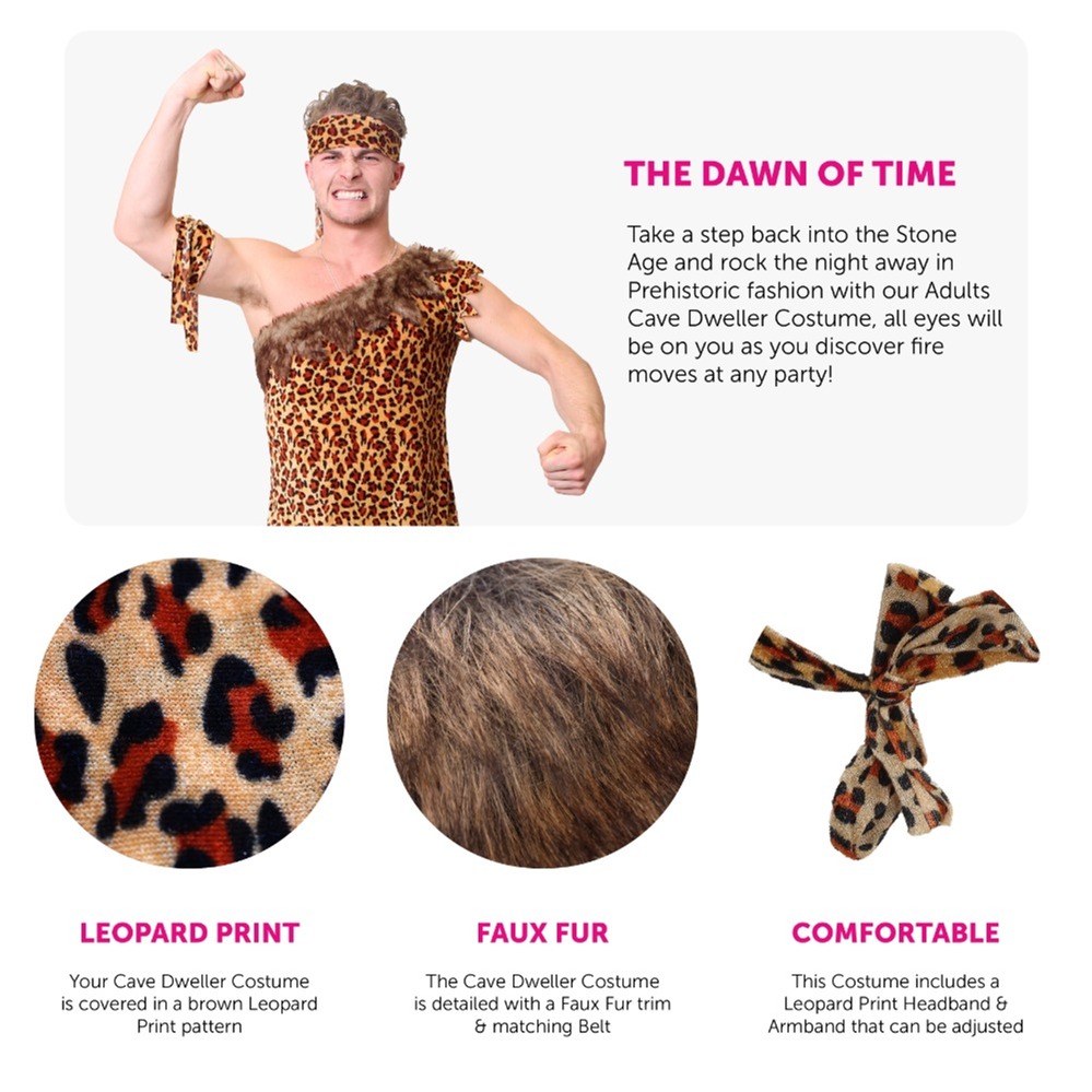 Mens Caveman Costume
