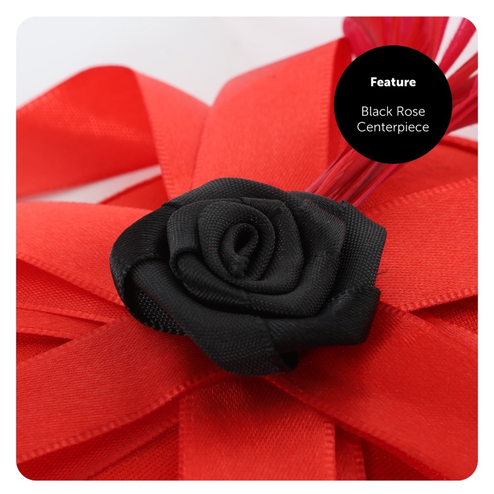 Red Fascinator Headpiece