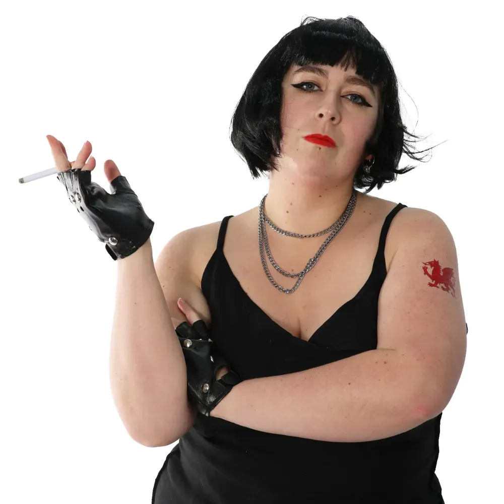 Nessa Accessory Set | 3 Pcs | Wig, Cigs & Tattoos