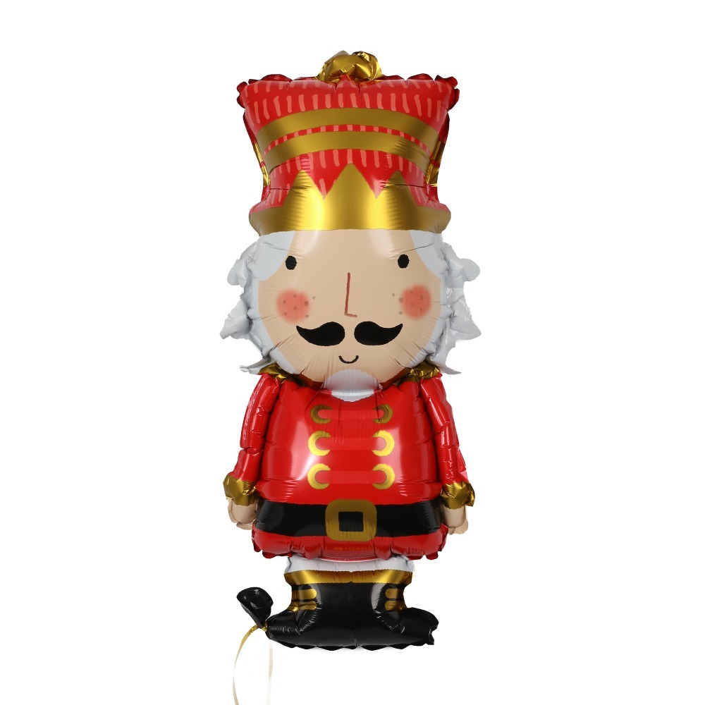 Click to view product details and reviews for 25 Red Gold Nutcracker Foil Balloon Pack Of 1.