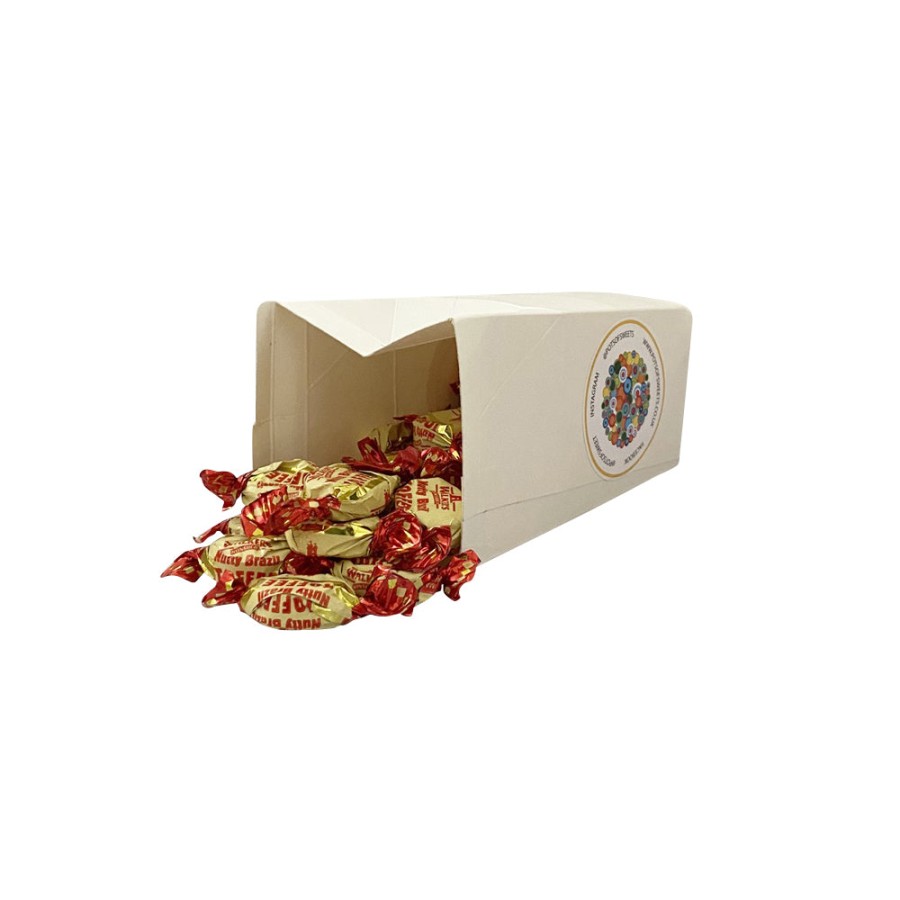 Click to view product details and reviews for 250g Carton Of Walkers Individually Wrapped Nutty Brazil Toffees Sweet.