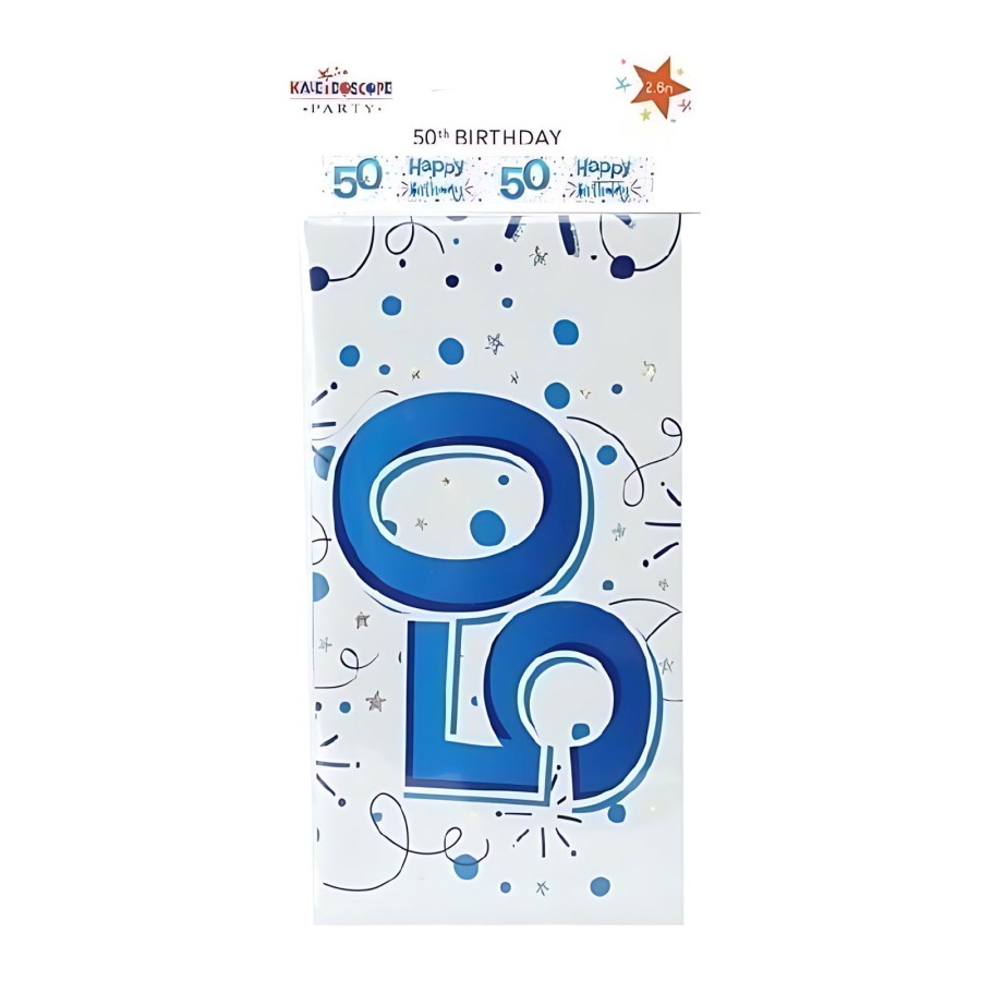 Click to view product details and reviews for 9ft Male Blue 50th Birthday Banner.