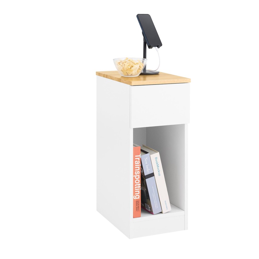 Click to view product details and reviews for Sobuy Fbt111 Ii Wn Bedside Table Nightstand Side Table End Table Sofa Table Coffee Table White.