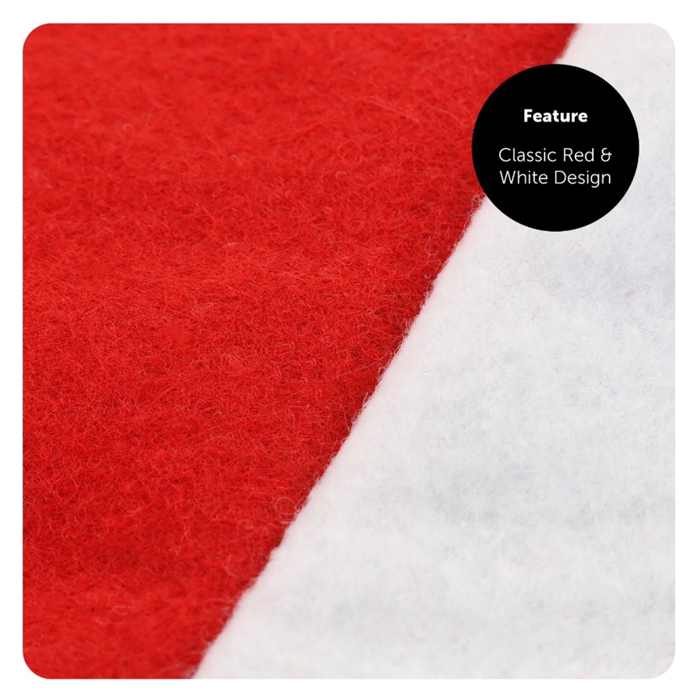 6 Pack Santa Claus Hat