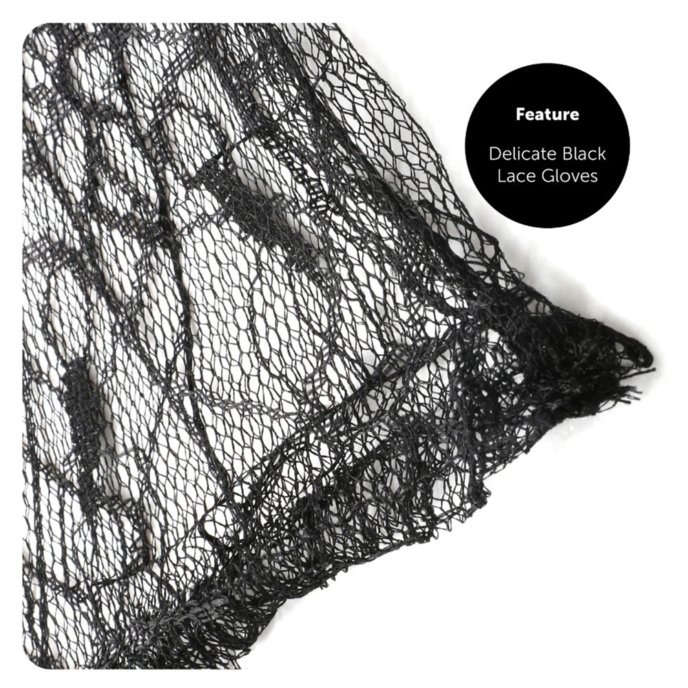 Ladies Day of Dead Costume with Face Paint