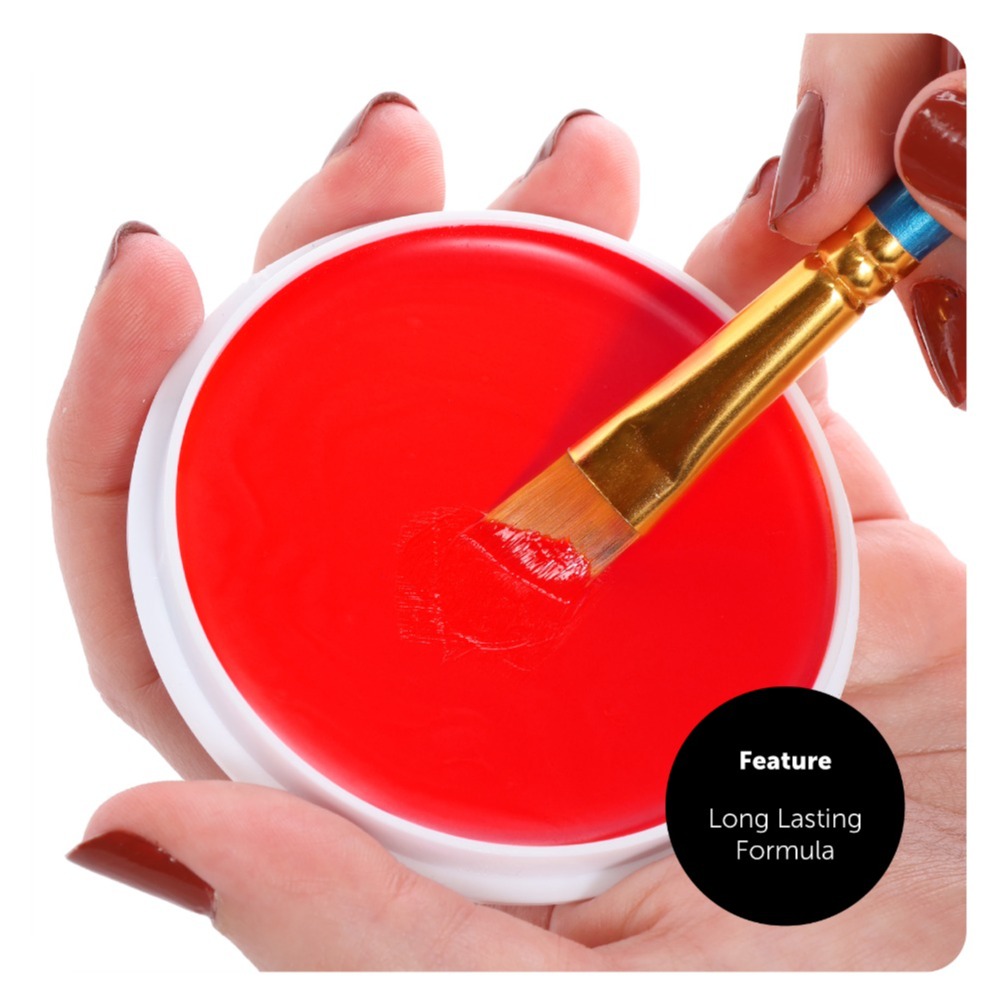 Devil Costume Set | 2 Pcs | Red Horns & Face Paint