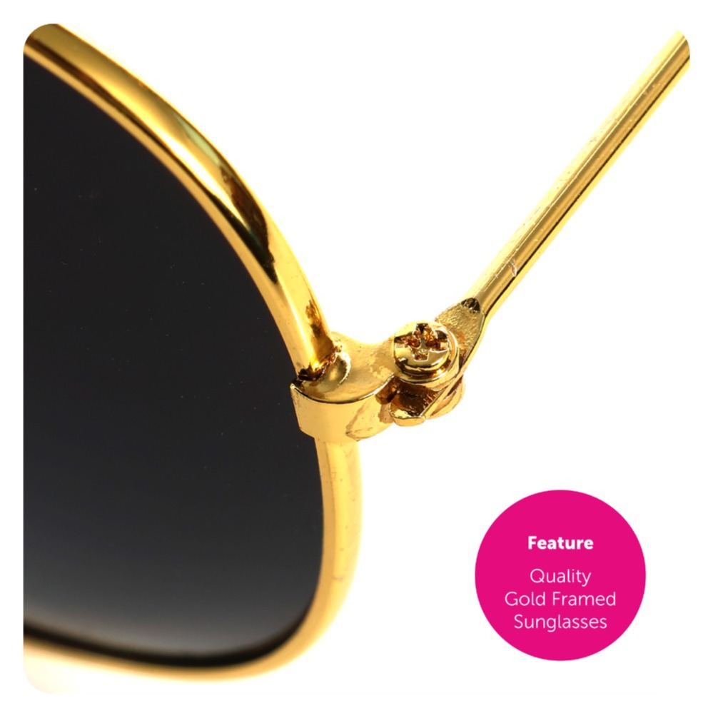 Ibiza Final Boss Costume Accessory Set | 4 Pcs | Wig, Chain, Sunglasses & Goatee