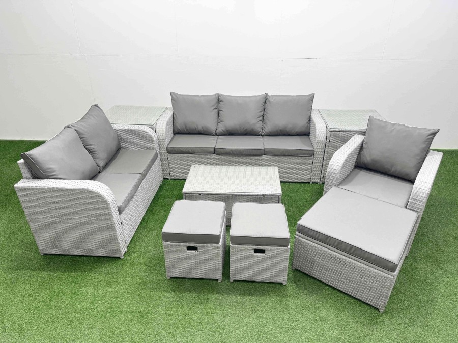 Click to view product details and reviews for Fimous Patio Pe Wicker 9 Seater Outdoor Rattan Furniture Sofa Sets With Rectangular Coffee Table Reclining Chair Loveseat Sofa 3 Seater Sofa Stool 2 S. Click to view product details and reviews for Fimous Patio Pe Wicker 9 Seater Outdoor Rattan Furniture Sofa Sets With Rectangular Coffee Table Reclining Chair Loveseat Sofa 3 Seater Sofa Stool 2 S.
