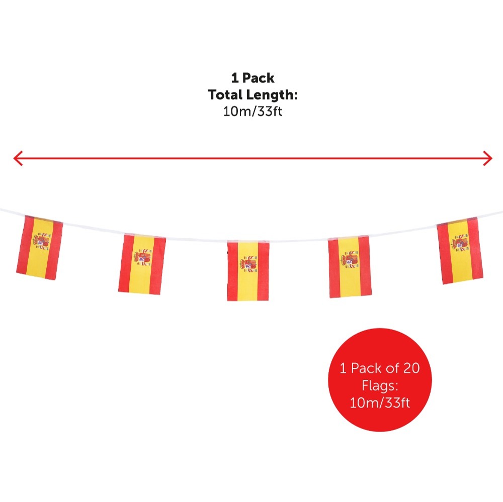 Spanish Flag Bunting