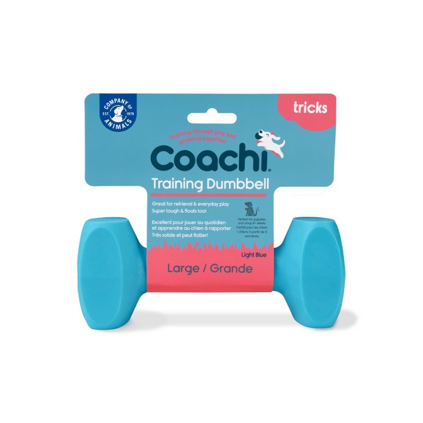Company Of Animals Coachi Training Dumbbell Dog Toys 3 Sizes - Large