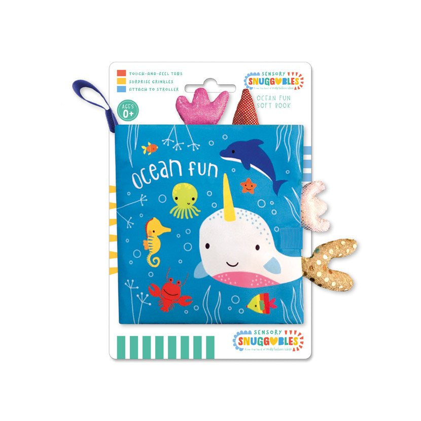 Sensory Snuggables Ocean Fun Cloth Book
