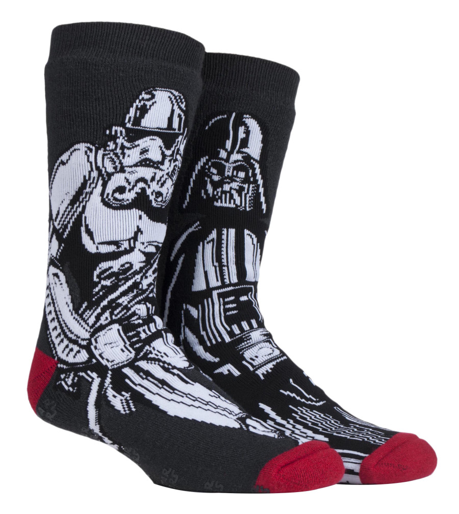 Click to view product details and reviews for Heat Holders Mens Film Tv Themed Thermal Slipper Socks Darth Vader Storm Trooper 6 11.