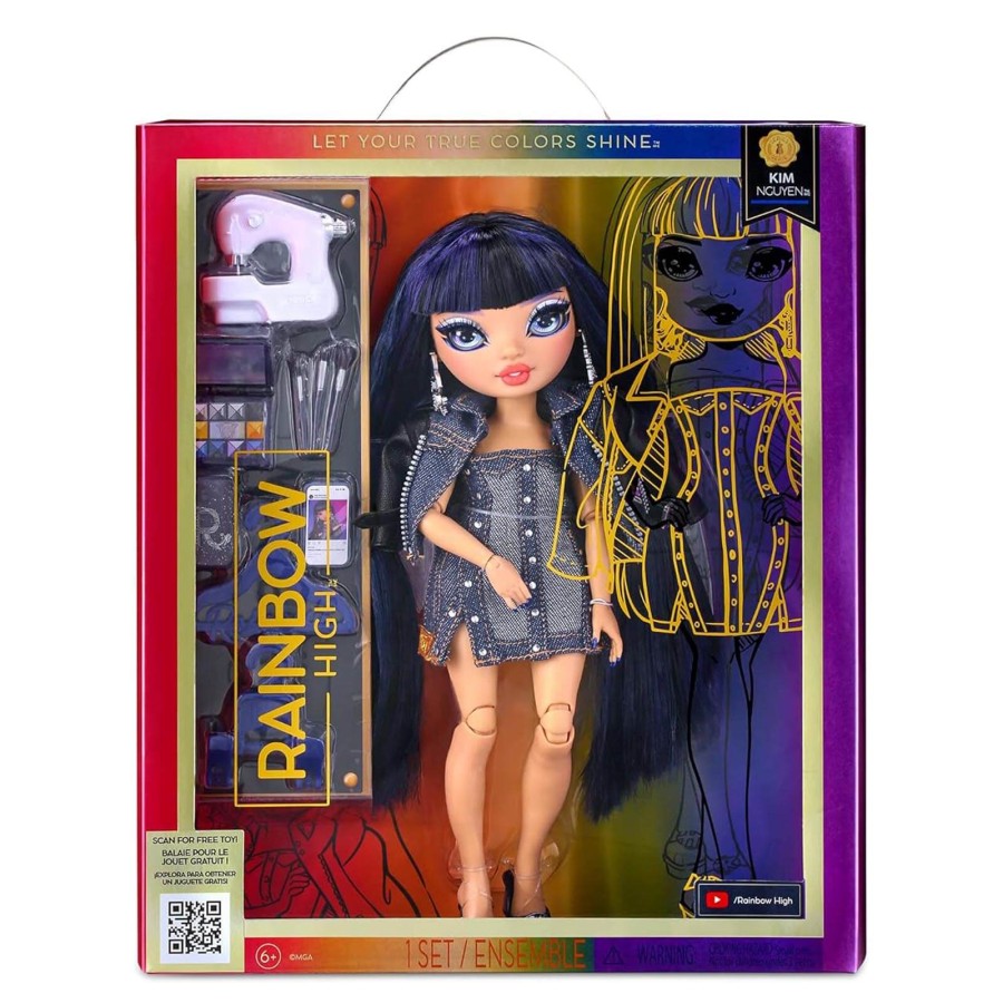 Rainbow High Fashion Doll with Outfit & 10+ Accessories 26cm
