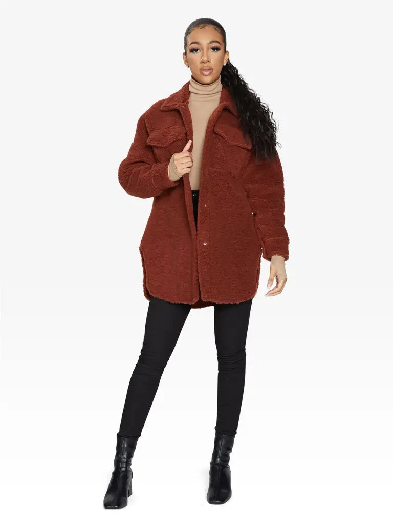 Brown / One Size (Fits UK 8-14)