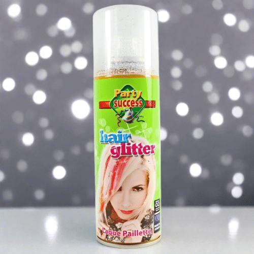 Click to view product details and reviews for Party Success Silver Glitter Hairspray 125ml.