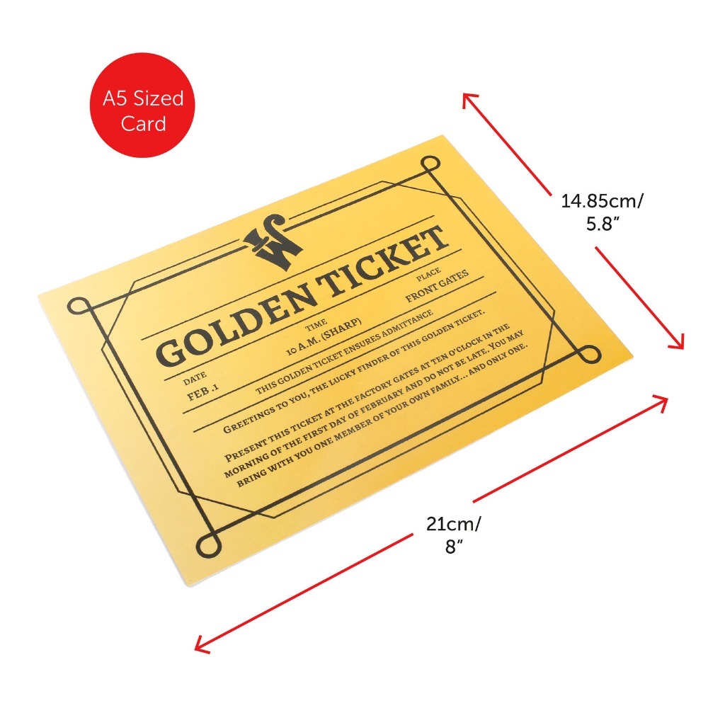 Ladies Spoilt Golden Ticket Winner Costume