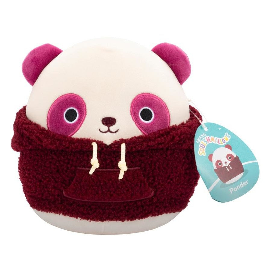 7.5" Squishmallow - Ponder the Panda in a Sherpa Hoodie