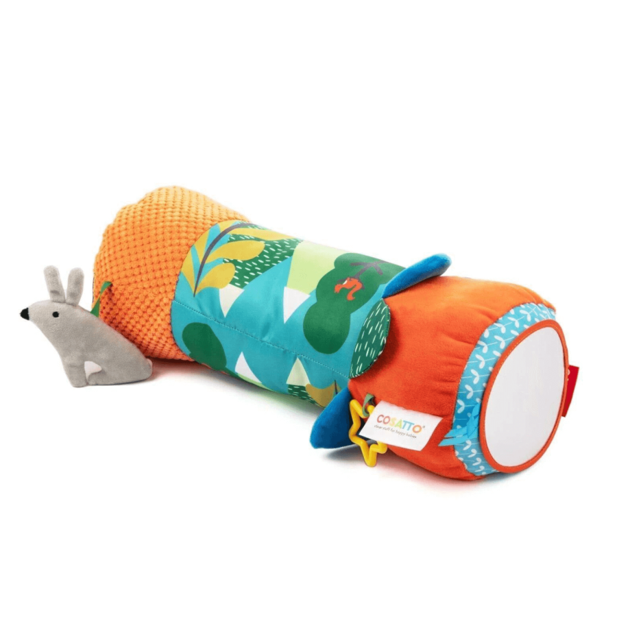 Cosatto Sensory Interactive Tummy Time Roller Pillow Baby Toy