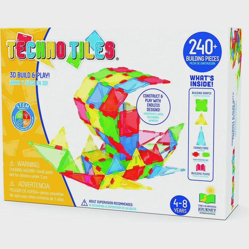 Techno Tiles Building Set  Educational Construction Toy