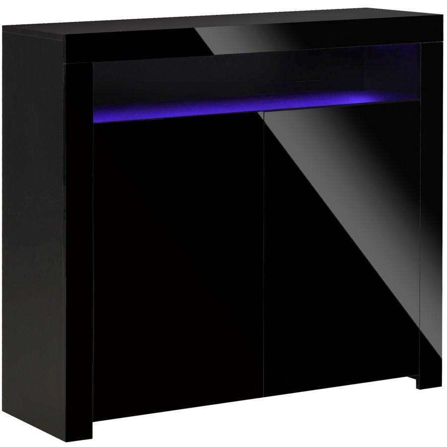 Click to view product details and reviews for Homcom Modern High Gloss Rgb Led Cabinet Cupboard Sideboard Console Black. Click to view product details and reviews for Homcom Modern High Gloss Rgb Led Cabinet Cupboard Sideboard Console Black.