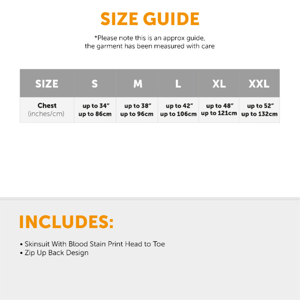 Bloody Overkill Skinsuit Costume