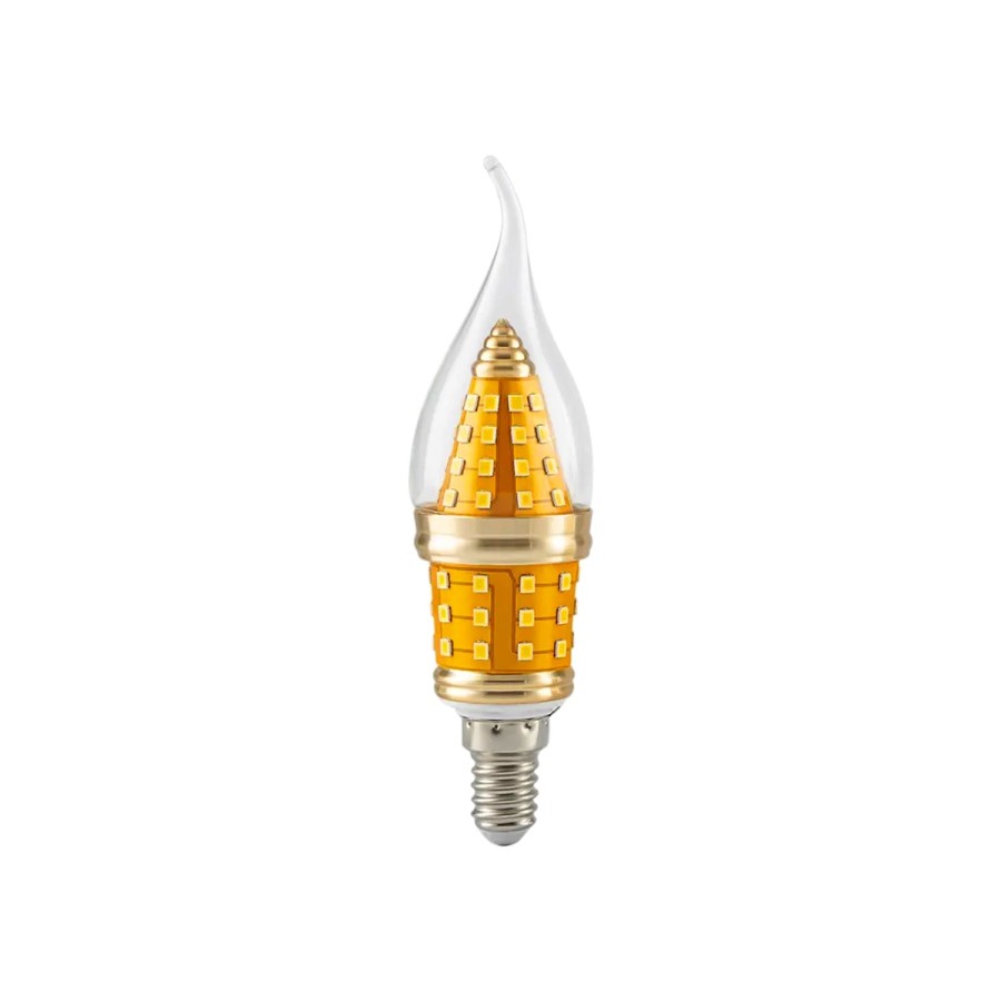 Click to view product details and reviews for E14 Base Candle Flame Cool White Bulb For Chandelier Light5036 Type 01 Pack 01.