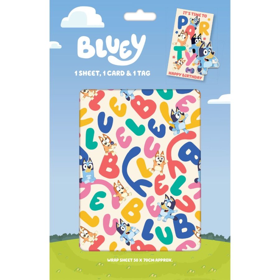 Click to view product details and reviews for Bluey 1 Sheet 1 Tag 1 Card Pack.
