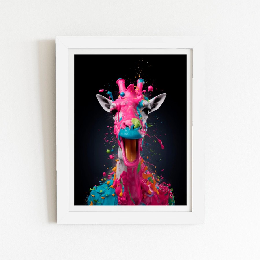 Click to view product details and reviews for Splashart Giraffe Face Pink Art Prints 8 X 10 White Frame. Click to view product details and reviews for Splashart Giraffe Face Pink Art Prints 8 X 10 White Frame.