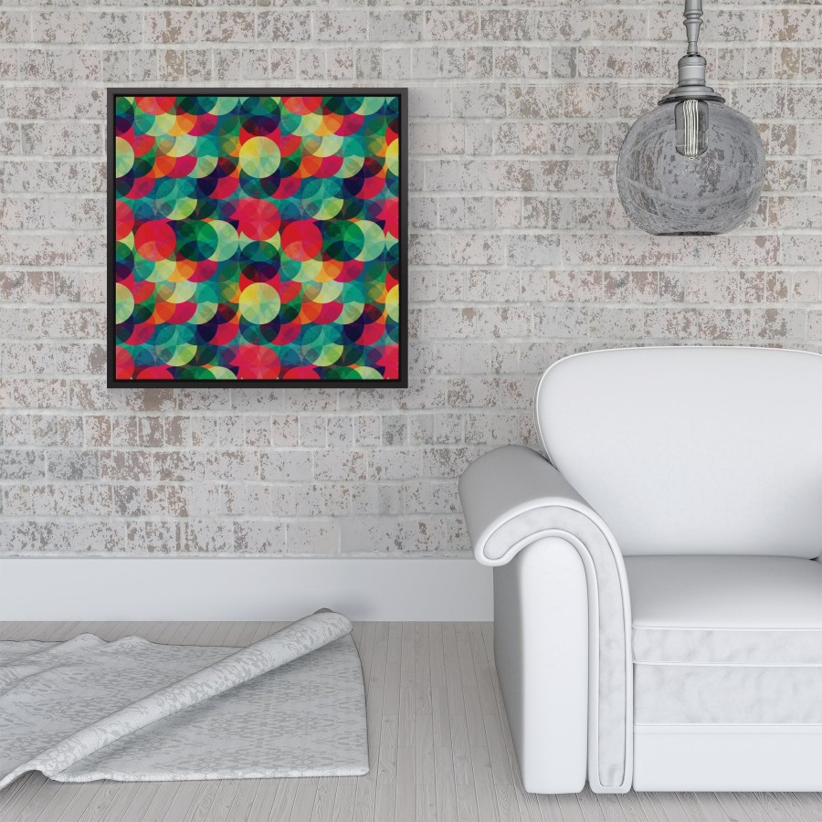 16" x 16" / Black