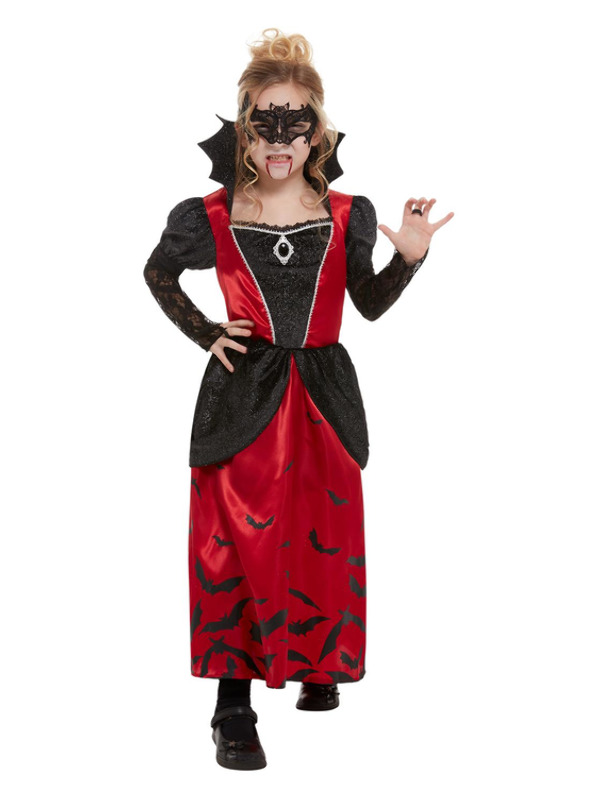 Click to view product details and reviews for Vampire Costume Black Dress With Eyemask Large.