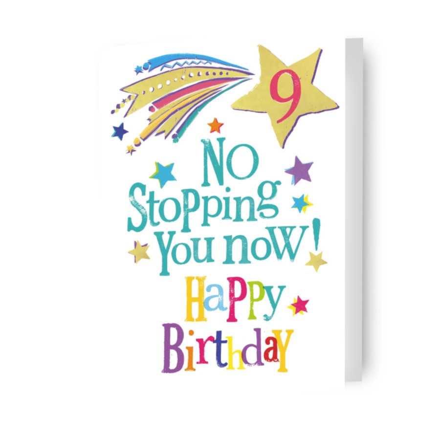 Click to view product details and reviews for Brightside Age 9 Birthday Card.