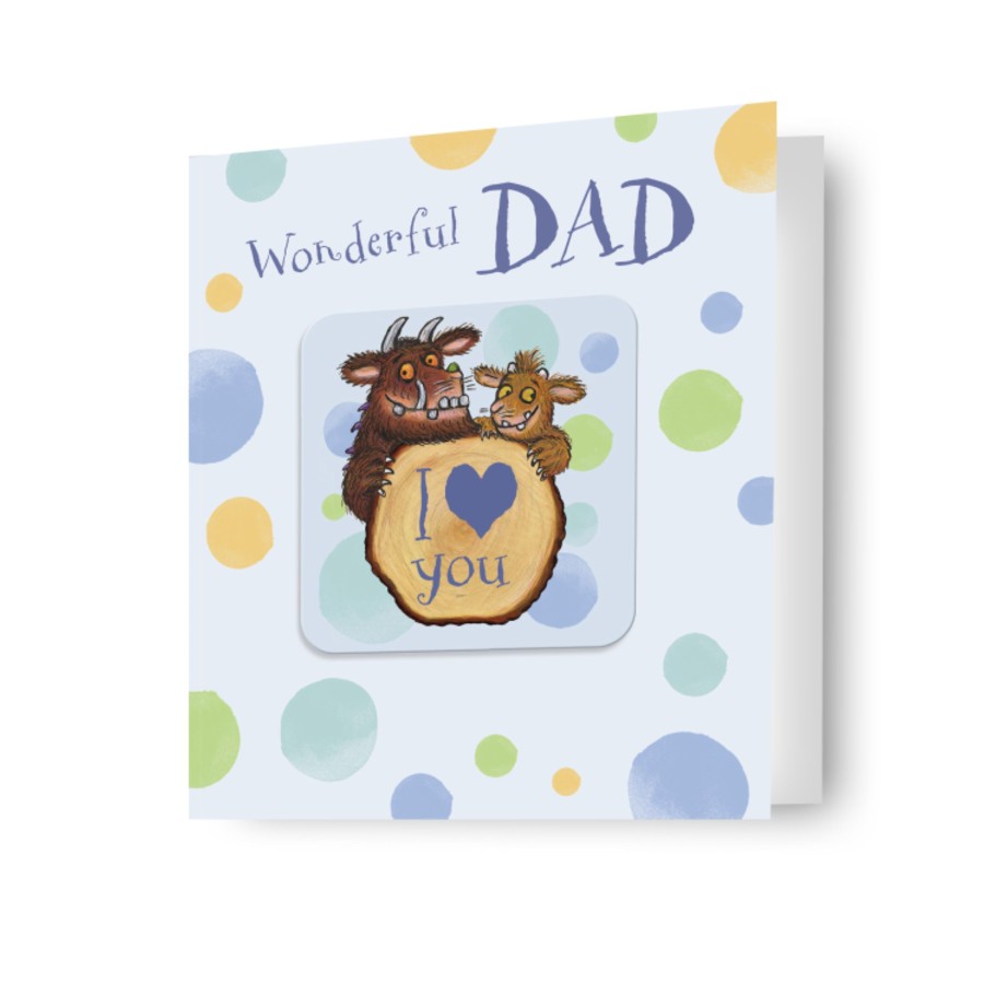 Click to view product details and reviews for The Gruffalo Dad Fathers Day Card With Detachable Coaster.