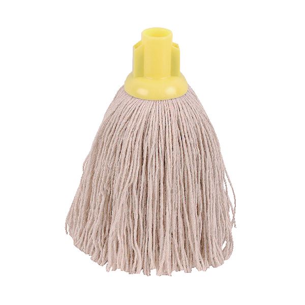 2Work 12Oz Twine Rough Mop Ylw Pk10 - 2W04294
