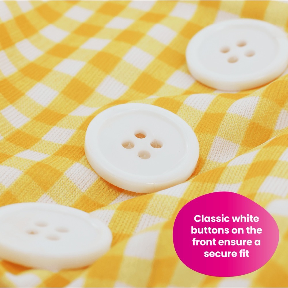 Girls Goldilocks Costume | 3 Pcs | Dress, Soft Basket & Bear