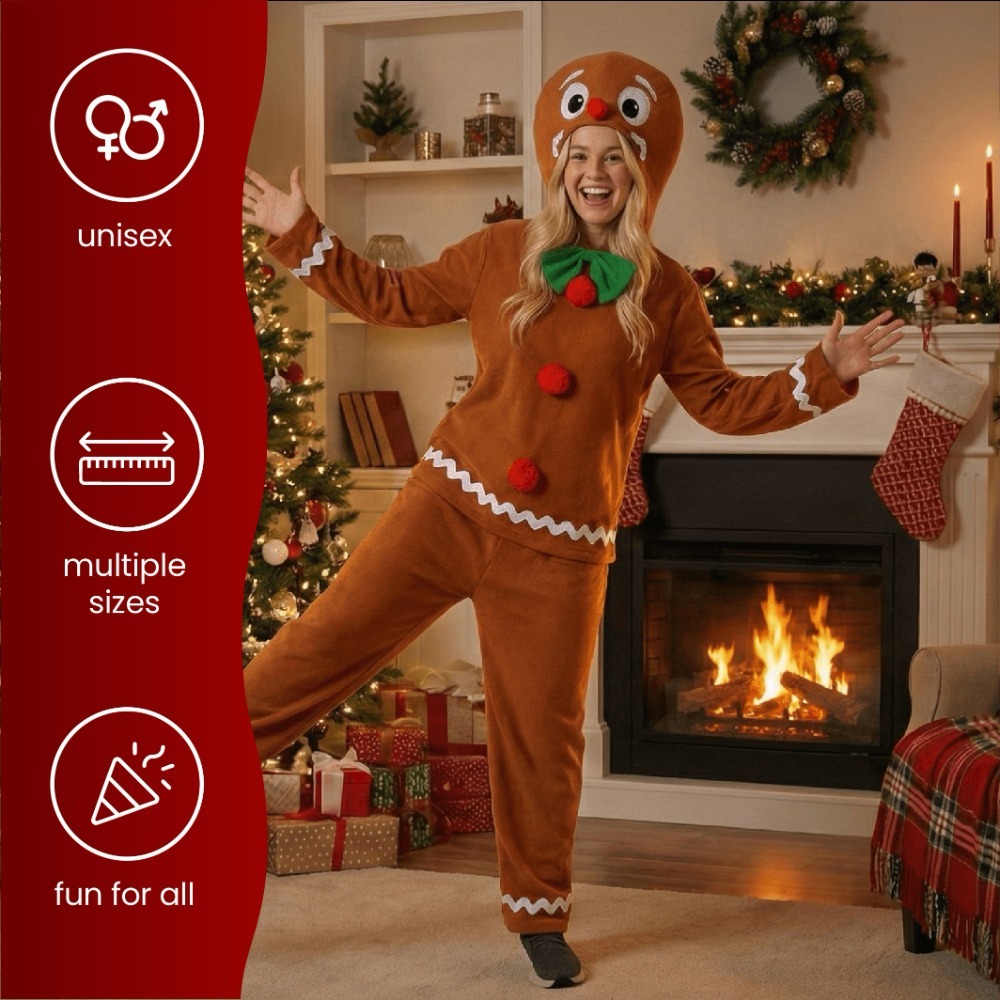 Ladies Gingerbread Man Costume