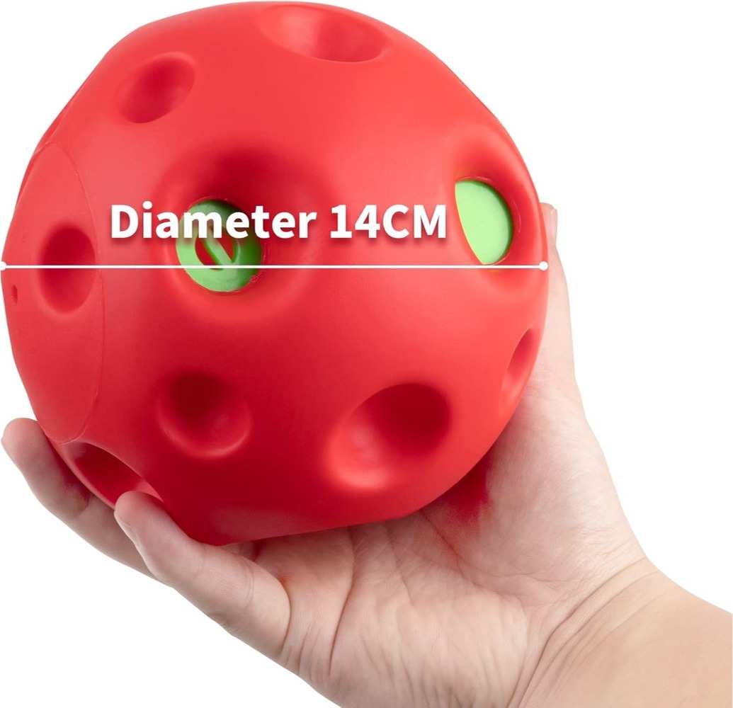 Interactive Dog Giggle Ball Toy – Wobble Ball with Fun Sound, Durable Play