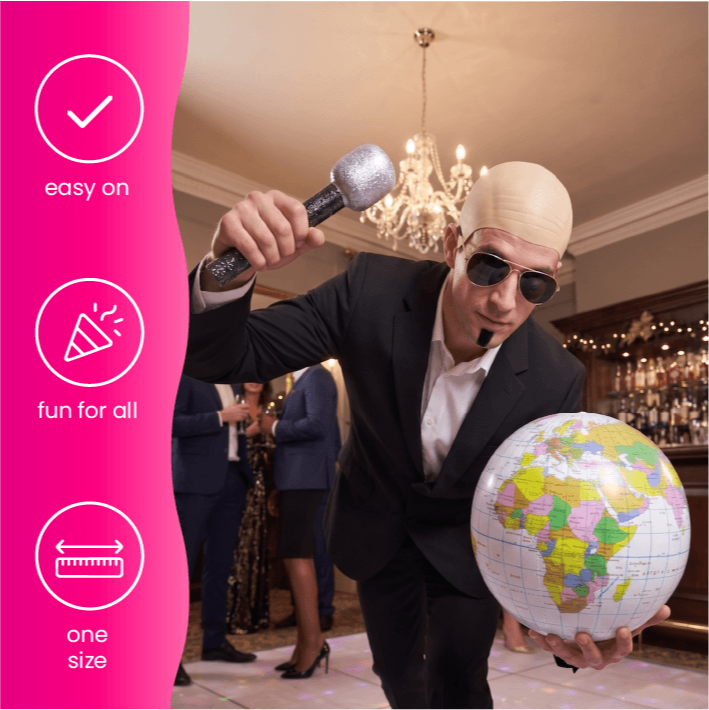 Mr Worldwide Costume Set Pitbull Inspired with Microphone