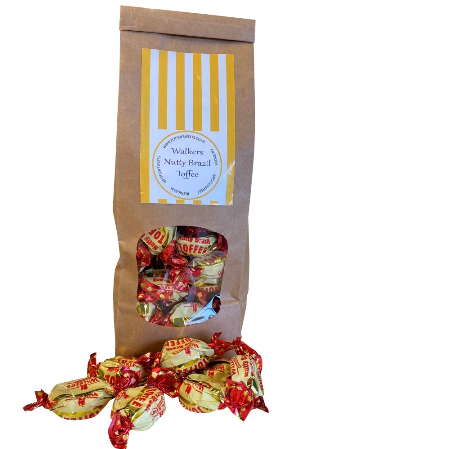 Click to view product details and reviews for 300g Bag Of Walkers Nutty Brazil Toffees Sweets.
