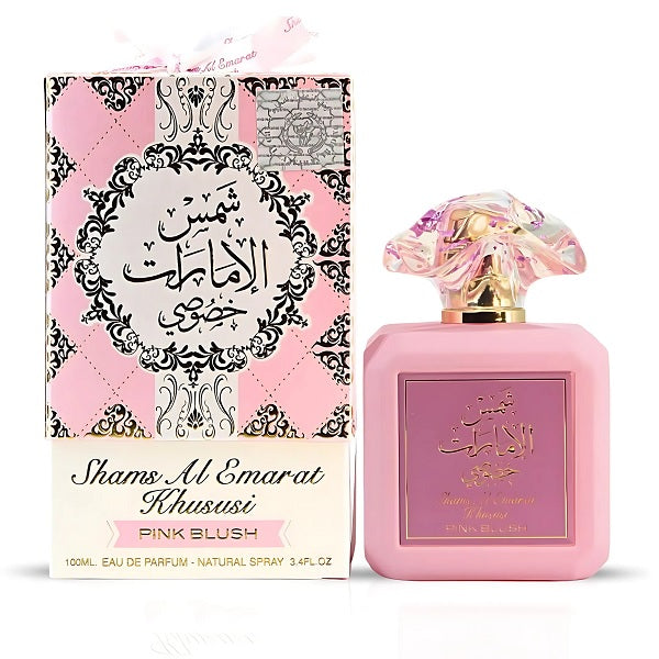 Ard Al Zaafaran Shams Al Emarat Khususi Pink Blush 100ml Eau De Parfum Spray