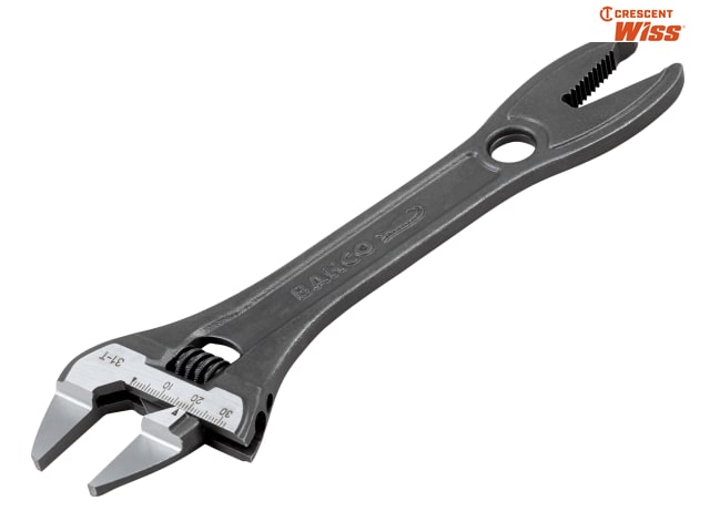 Click to view product details and reviews for 31 T Thin Jaw Adjustable Spanner With Serrated Pipe Jaws Bah31t.