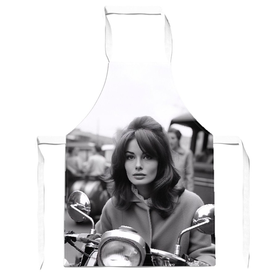 1960 Out On The Bike Apron