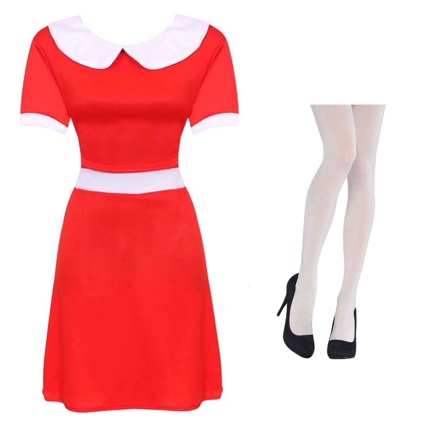 Click to view product details and reviews for Ladies Veruca Salt Costume – Classic Look Small Dress Tights.