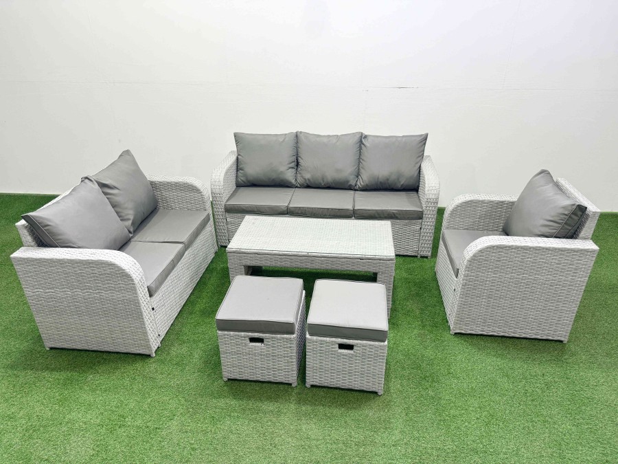 Click to view product details and reviews for Fimous Patio Pe Wicker 8 Seater Outdoor Rattan Furniture Sofa Sets With Oblong Coffee Table Reclining Chair Loveseat Sofa 3 Seater Sofa Stool Light Gr. Click to view product details and reviews for Fimous Patio Pe Wicker 8 Seater Outdoor Rattan Furniture Sofa Sets With Oblong Coffee Table Reclining Chair Loveseat Sofa 3 Seater Sofa Stool Light Gr.